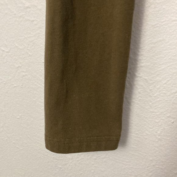 Aerie Womens Size M Offline OG Leggings Regular Rise Full Length Olive Green - Picture 5 of 13